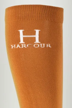 Harcour Chaussettes Badminton (X2 paires)|Femme Chaussettes D'équitation|Chaussettes D'équitation