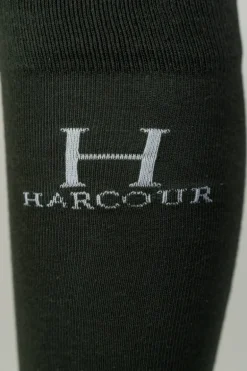 Harcour Chaussettes Badminton (X2 paires)|Femme Chaussettes D'équitation|Chaussettes D'équitation