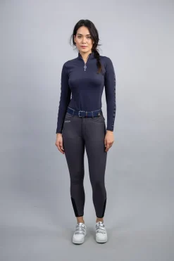 Harcour Costaso Pantalon equitation fix system grip femme|Femme Pantalons D'equitation