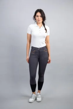 Harcour Jaltika Pantalon equitation fix system grip|Femme Pantalons D'equitation