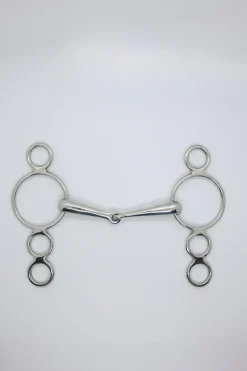 Harcour Mors Pessoa 3 anneaux 18mm| Mors