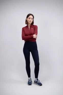 Harcour Pakita Legging Full grip Polaire|Femme Pantalons D'equitation