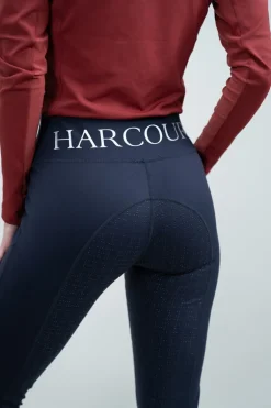 Harcour Pakita Legging Full grip Polaire|Femme Pantalons D'equitation