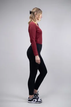 Harcour Pakita Legging Full grip Polaire|Femme Pantalons D'equitation