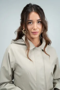 Harcour Tweeta Long Trench Coat|Femme Vestes & Blousons