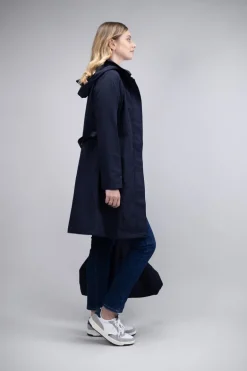 Harcour Tweeta Long Trench Coat|Femme Vestes & Blousons