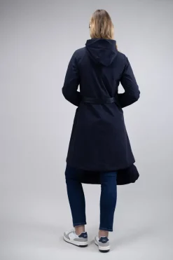 Harcour Tweeta Long Trench Coat|Femme Vestes & Blousons